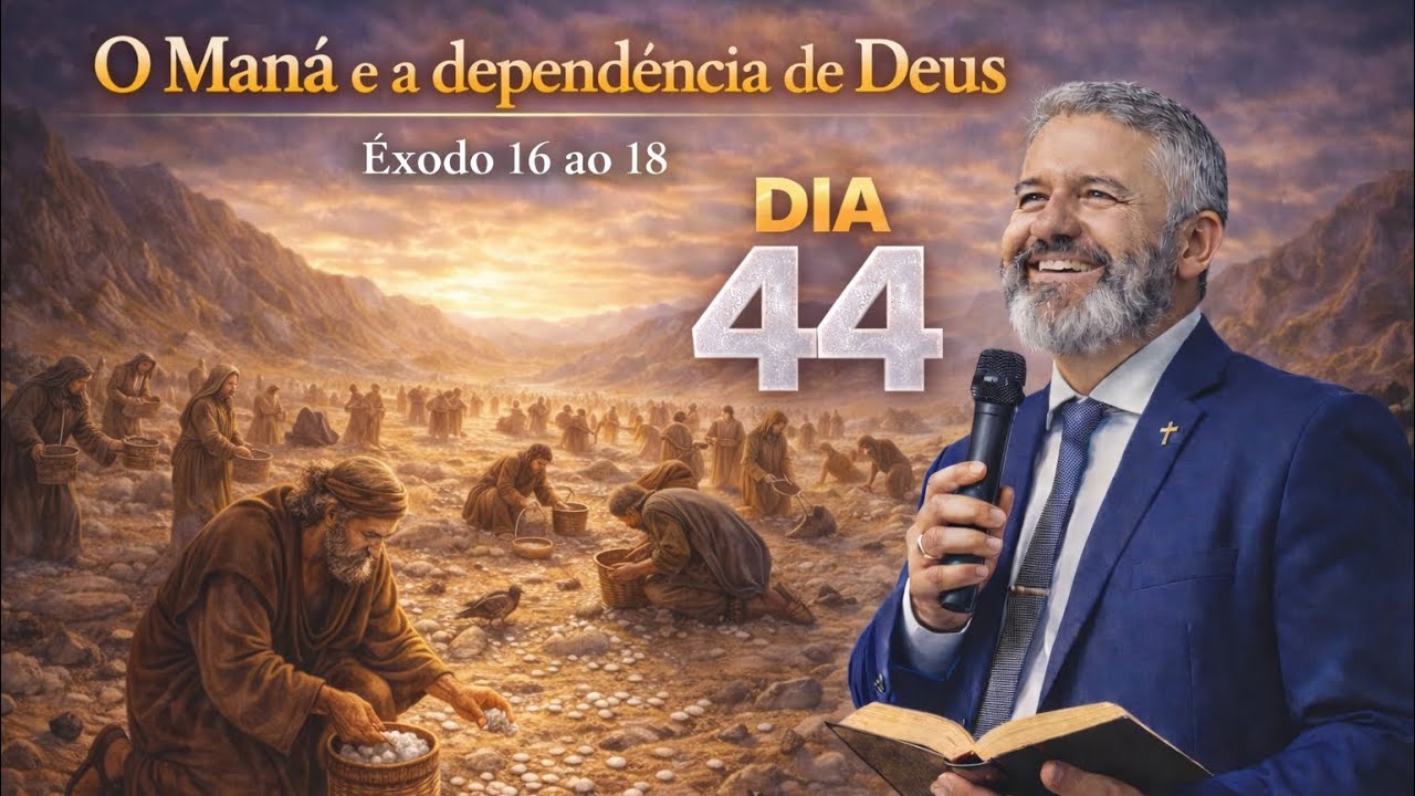 Dia 44 | O Maná e a dependência de Deus