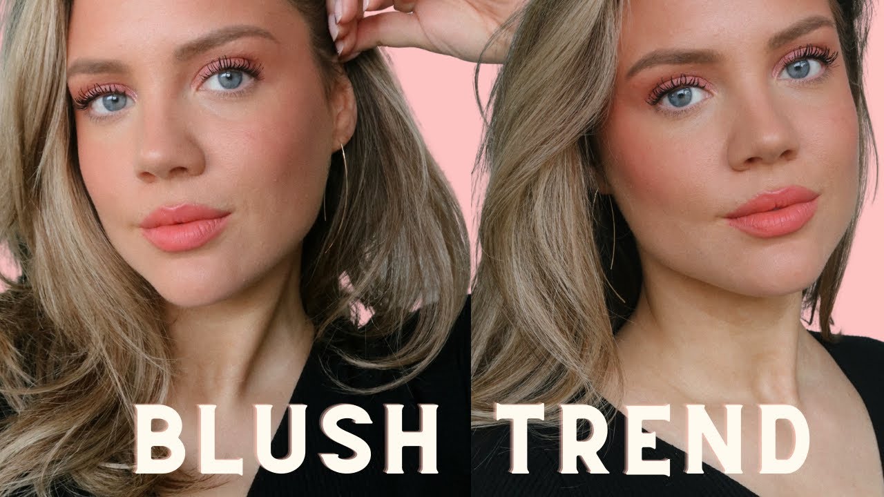 80's Style Blush | 2021 Makeup Trends | Elanna Pecherle