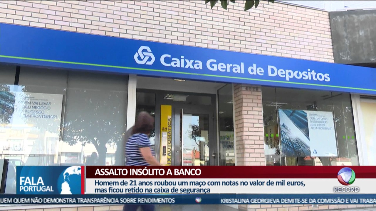 Fala Portugal - Assalto insólito a banco