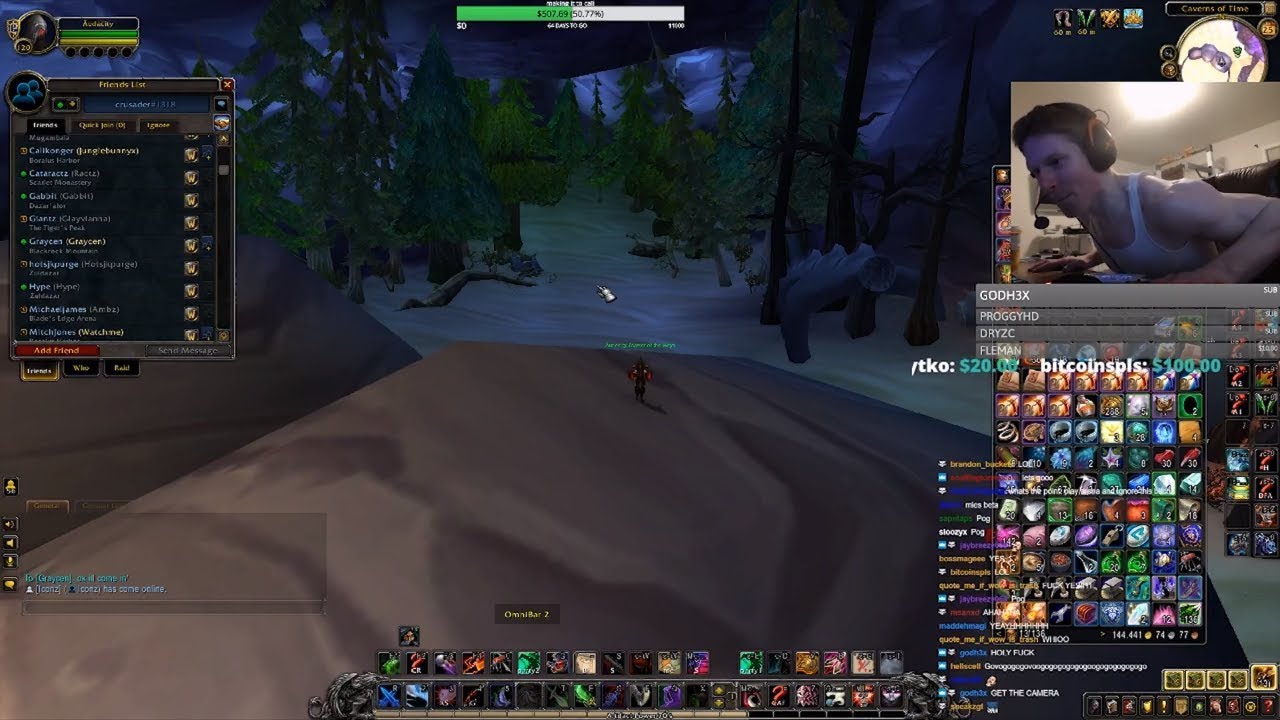 Barry VS Crusader FULL Argument On Stream, Mitch Jones Rampage (Daily WOW #83)