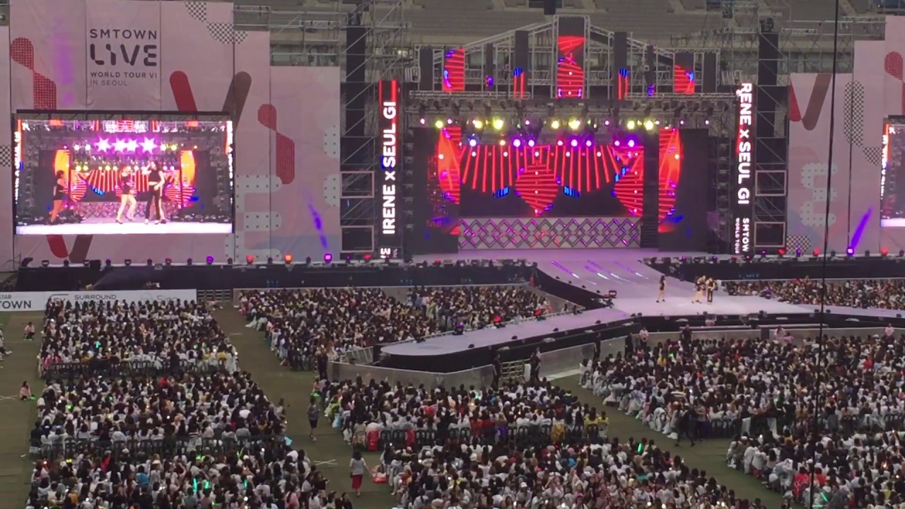[FANCAM] 170708 Red Velvet (레드벨벳) Irene (아이린) & Seulgi (슬기) - Greedy @ SMTOWN Live VI in Seoul