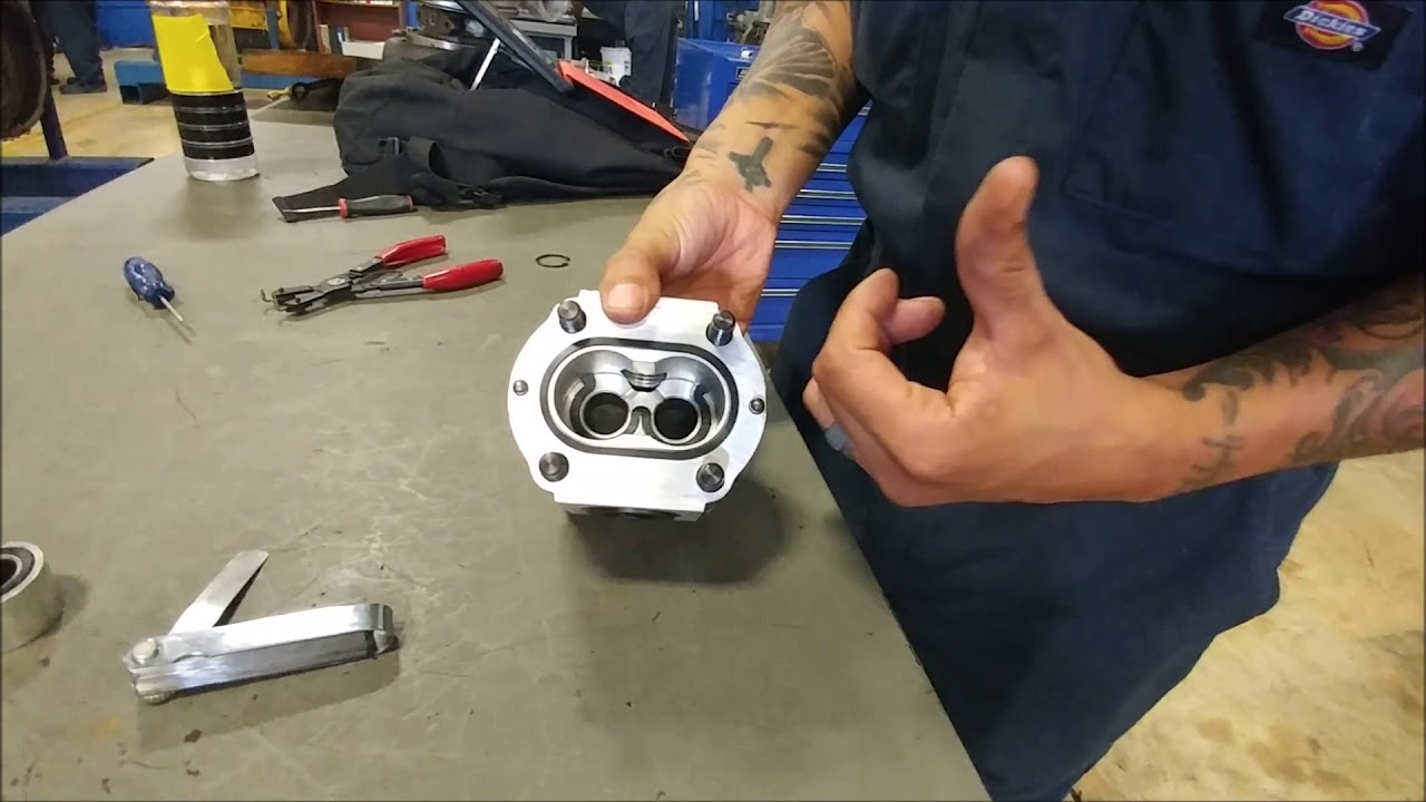 Hydraulic Gear Pump Assembly and Inspection