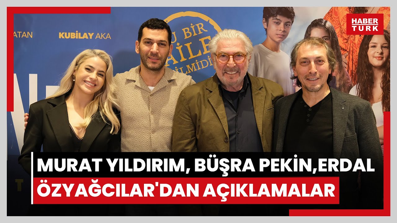 Murat Yıldırım, Büşra Pekin, Erdal Özyağcılar'dan açıklamalar