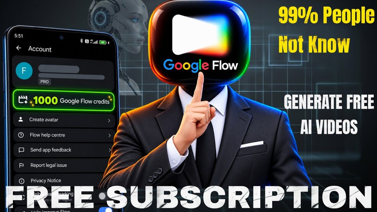 Google Flow + Jio Sim | Free Unlimited Credits | AI Videos Kaise Banaye