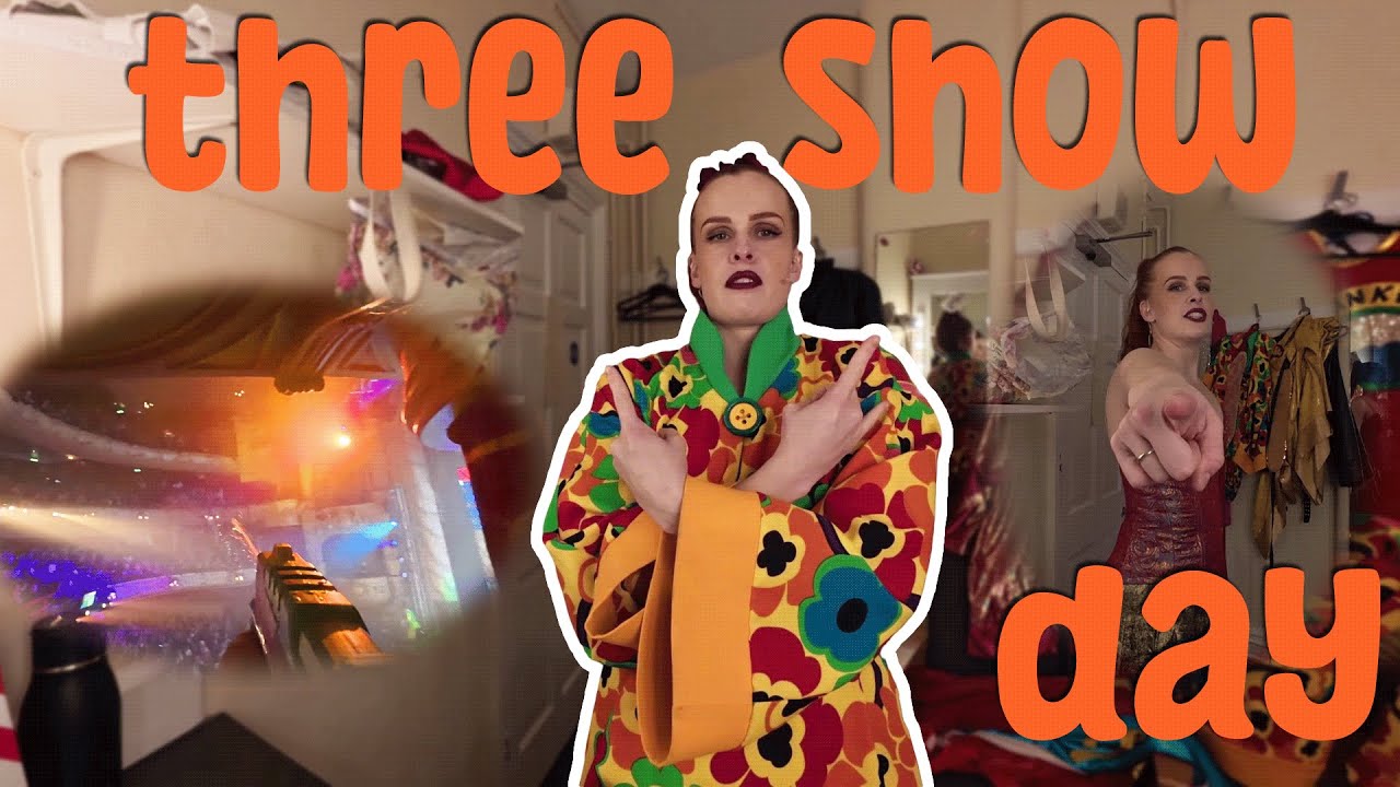 The reality of a three show day | Vlog