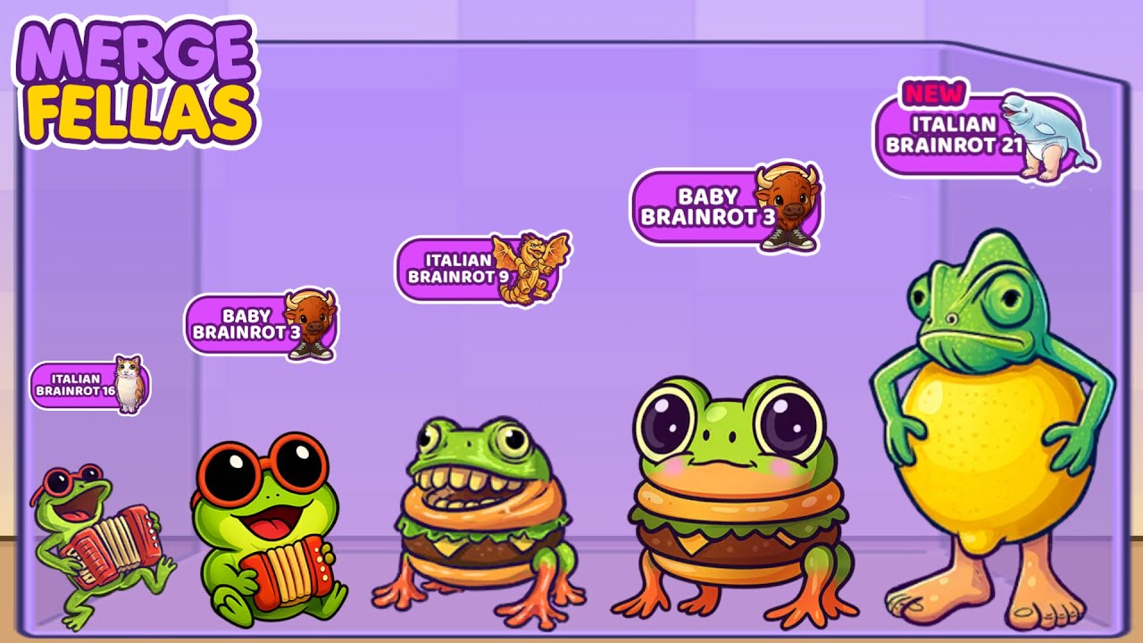 Merge Fellas Boss + Boss ITALIAN BRAINROT 21, 16, 9 & BABY BRAINROT 3 ⁉️NEW MERGE ANOMALY #boss 