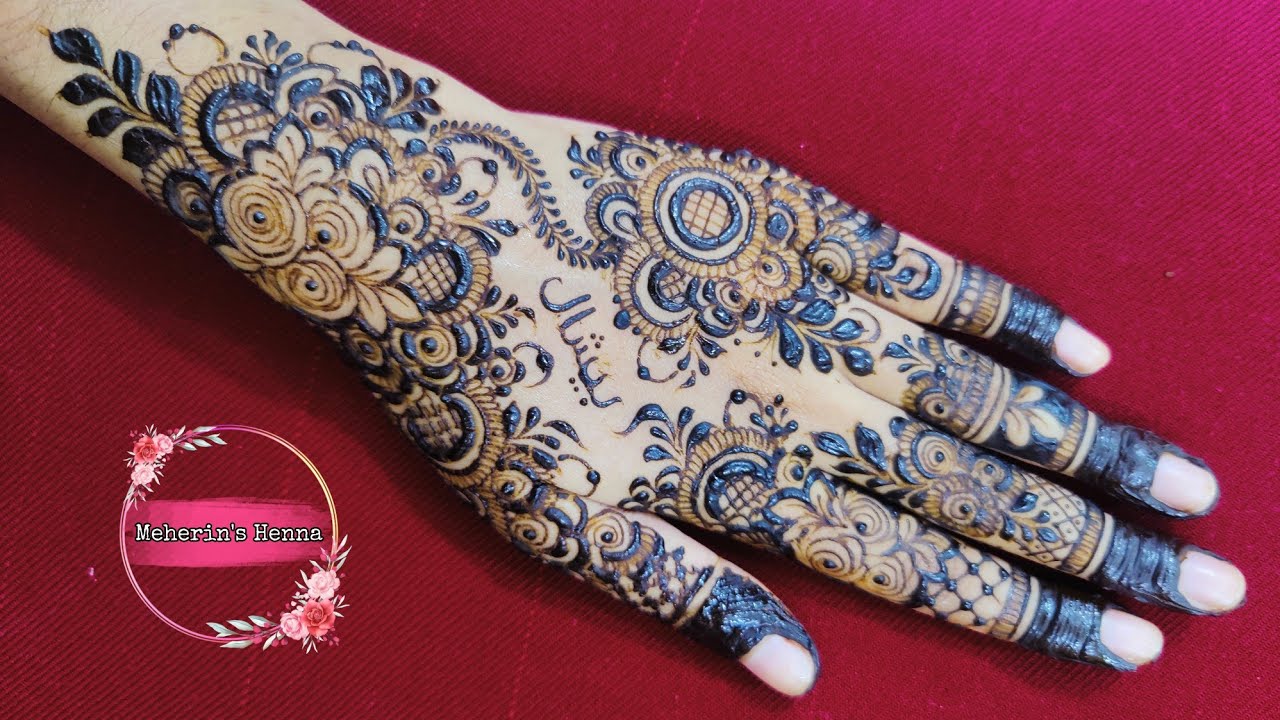Arabic Midway Gorgeous Mehndi Design ❤️ Mehndi Design @MeherinsHenna ❤️