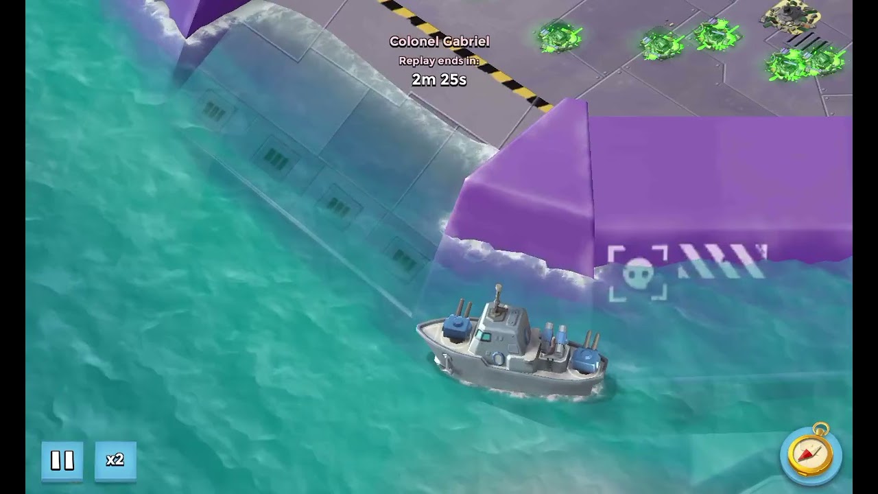 Another defeat of the mega crab