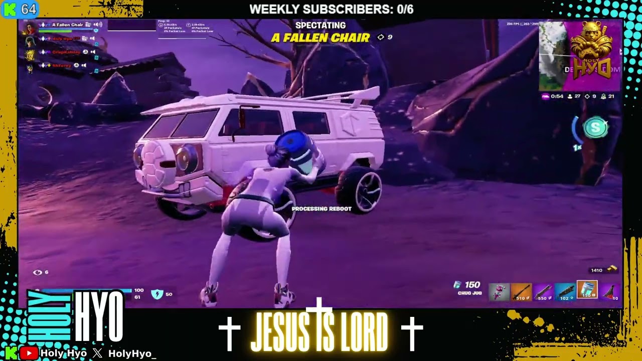 Fortnite vs a streamer