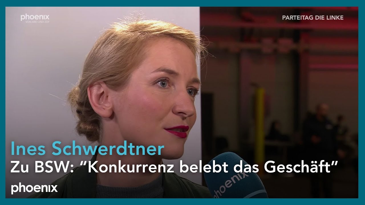 Neue Parteivorsitzende DIE LINKE: Ines Schwerdtner im Interview | 20.10.24