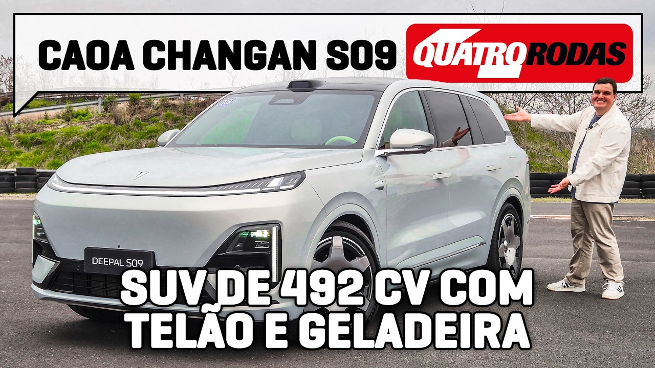 CAOA CHANGAN S09: como anda o SUV elétrico de 492 cv da Deepal que será FLEX no Brasil