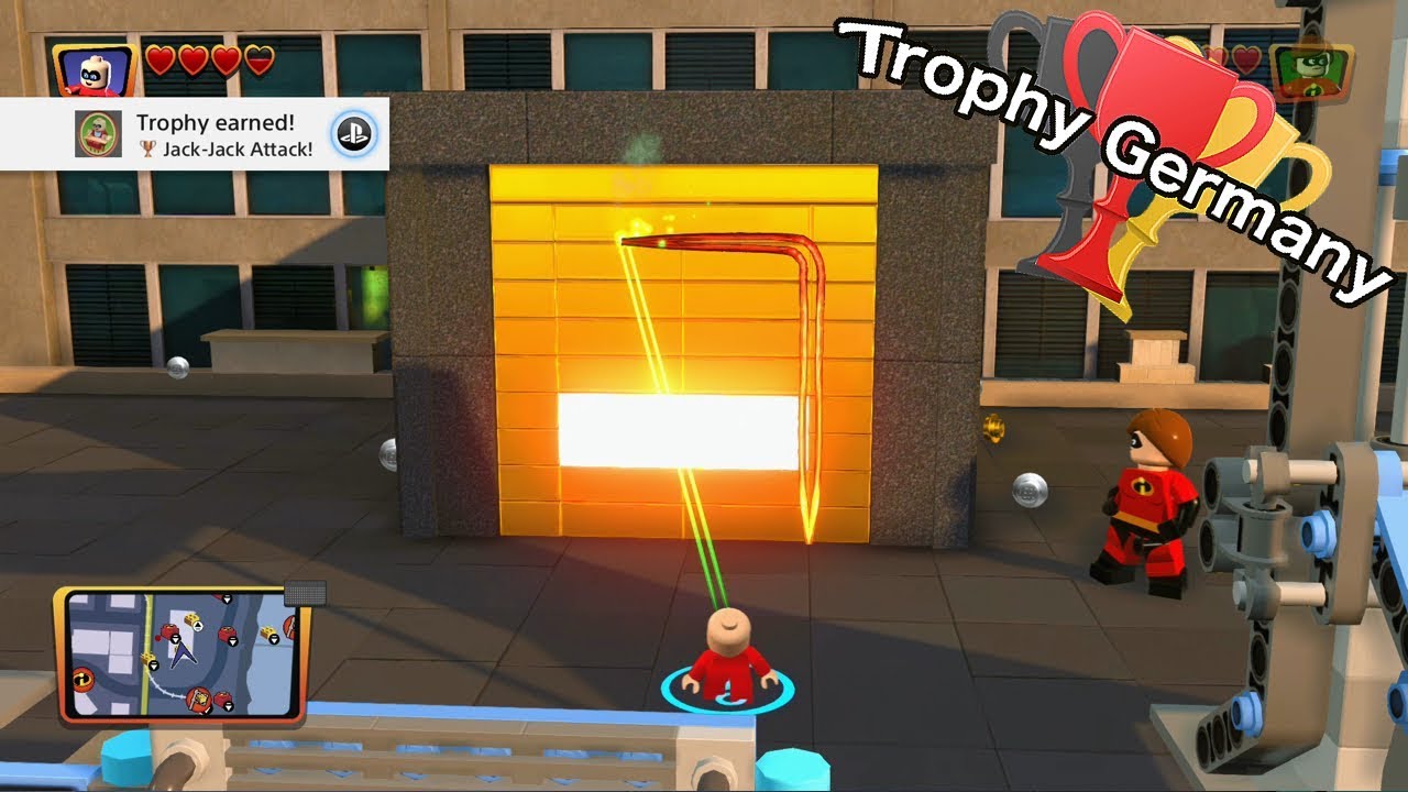 LEGO The Incredibles - Jack-Jack Attack! All different Powers - Trophy & Guide
