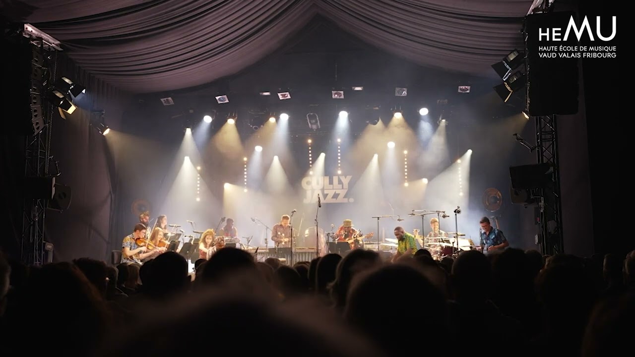 HEMU JAZZ ORCHESTRA FEAT. AYEKOO DRUMMERS OF GHANA LIVE AT CULLY JAZZ FESTIVAL 2022
