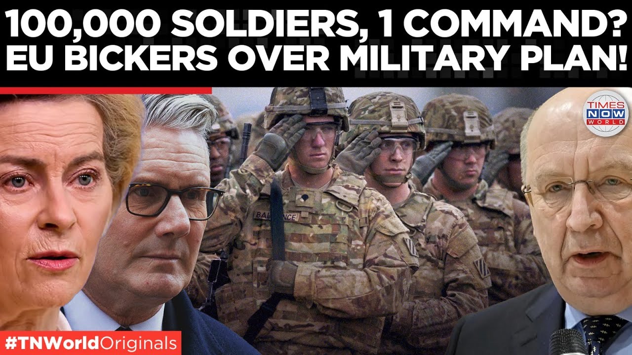 LEAKED: EU Defense Blueprint to Create 100,000-Strong ‘Elite’ Force by 2030 | World News