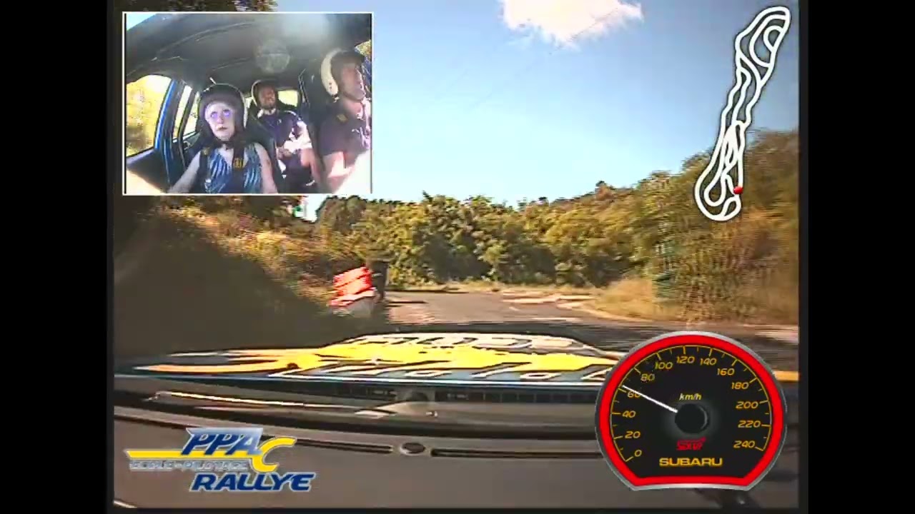 baptême rallye Subaru Impreza sti 320ch PPAC école de pilotage rallye au pole mécanique d Alès