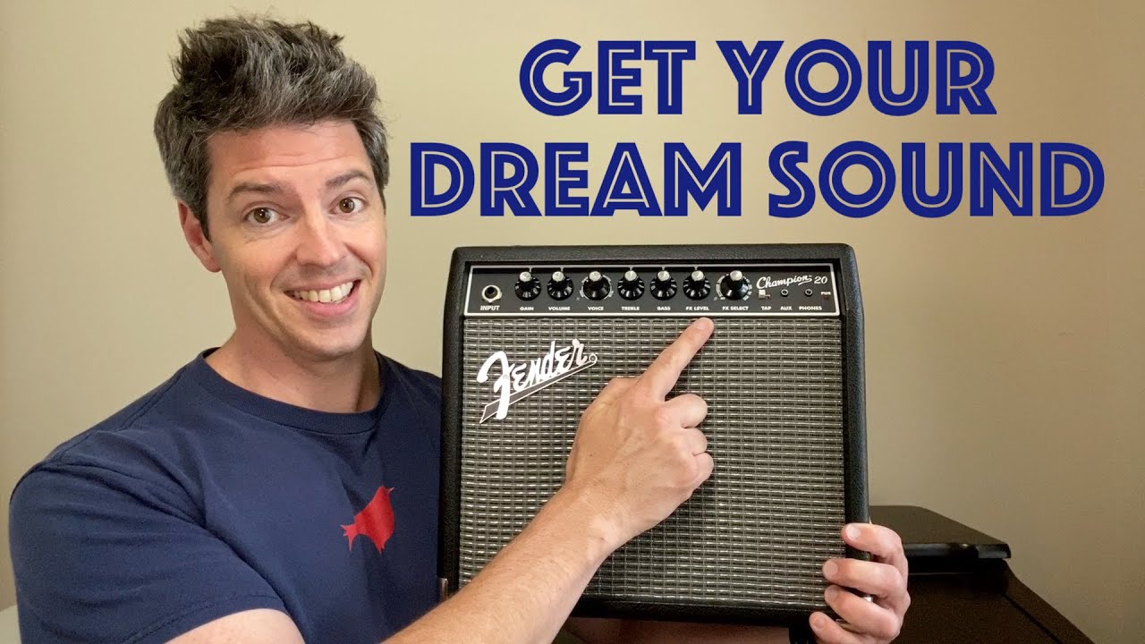 4 шага к звучанию вашей мечты с помощью эффектов Fender Champion 20