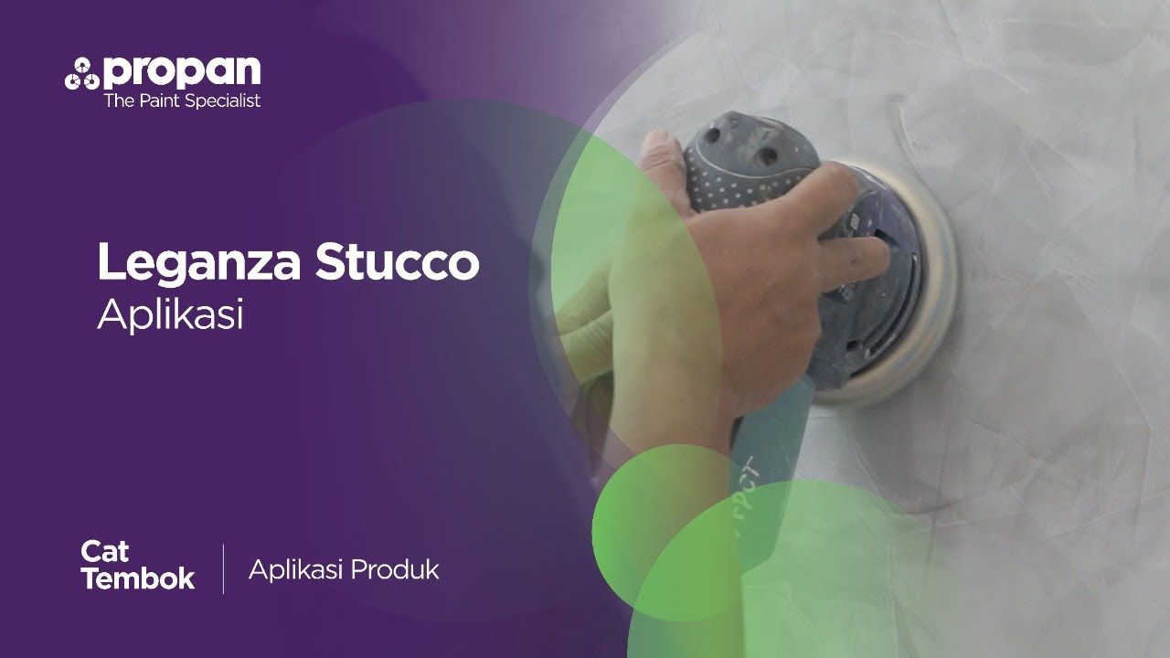 Dinding Aesthetic dengan Propan Leganza Stucco