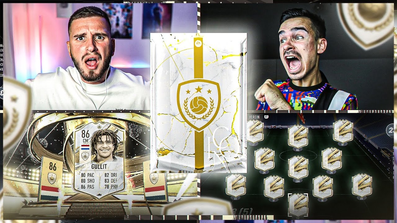 RANDOM ICON PACK SQUAD BUILDER BATTLE 🔥🔥 FIFA 23 SBB vs @ErneYTB