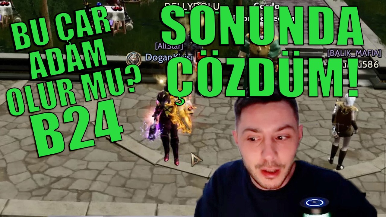 Rise Online BÇAO B24 | ÇOK ŞÜKÜR SONUNDA ÇÖZDÜM! KARAKTERE BİR SÜRÜ İTEM ALDIM!