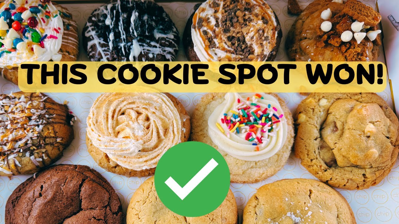 This Cookie Spot Dit It BEFORE Crumbl... and They're BETTER! | CHIP COOKIE REVIEW