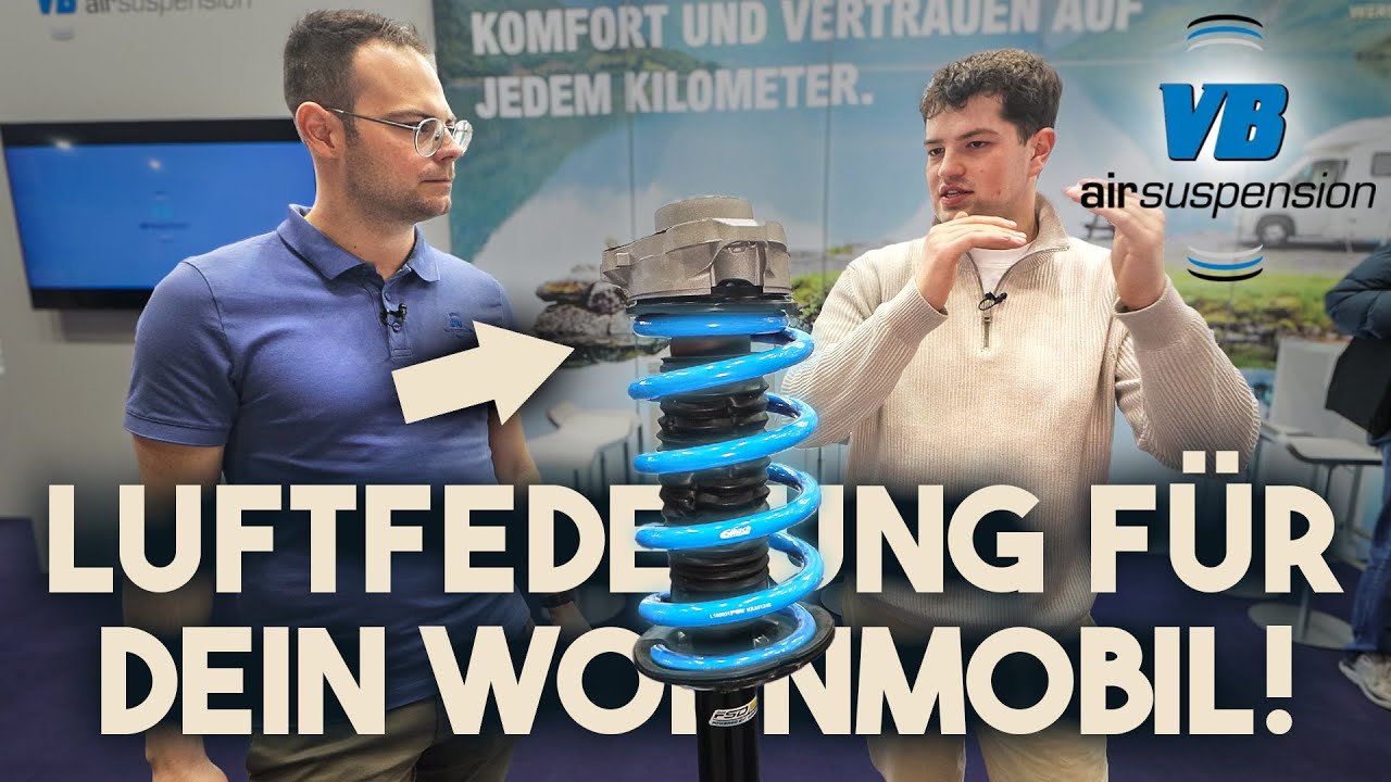 Luftfederung von VB Airsuspension für dein Wohnmobil? - Alle Details im Überblick!