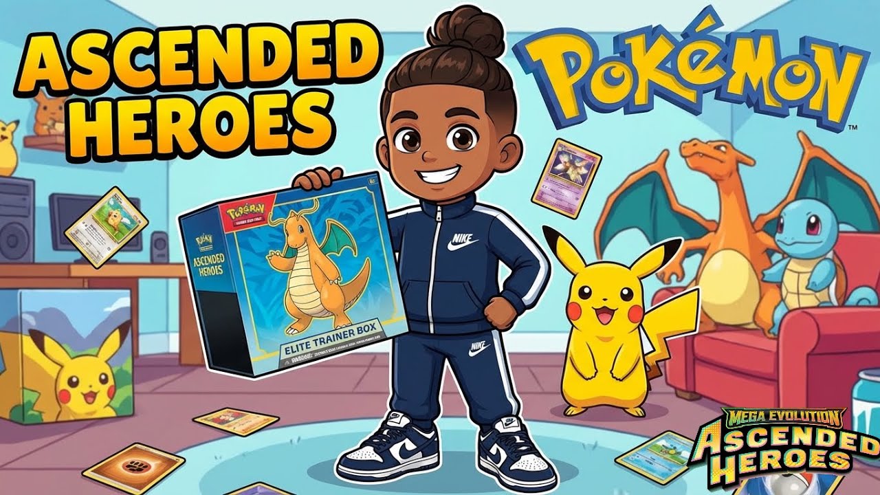 Pokémon Ascended Heroes Elite Trainer Box Unboxing!
