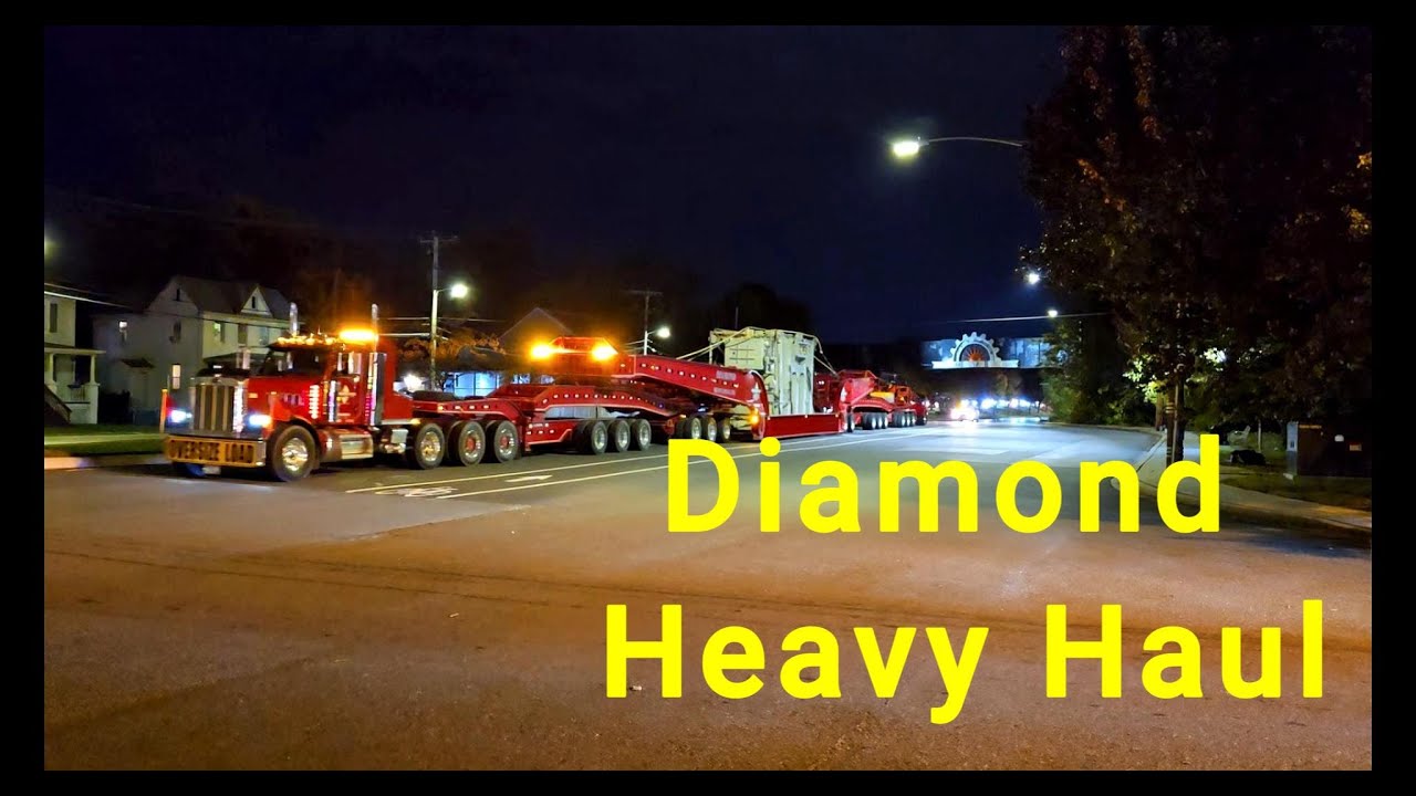 Diamond Heavy Haul Truck Spotting Super Loads 10 21 25