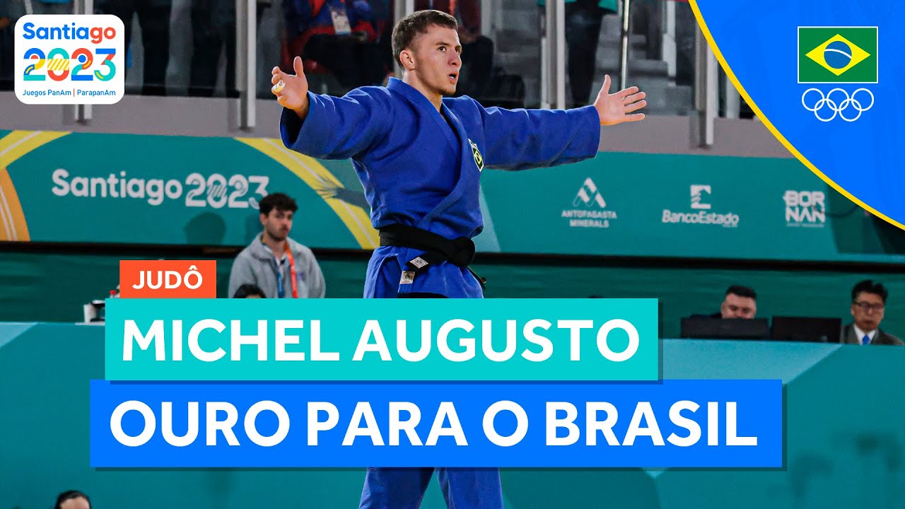 Michel Augusto É OURO PARA O BRASIL NO JUDÔ | JOGOS PAN-AMERICANOS |