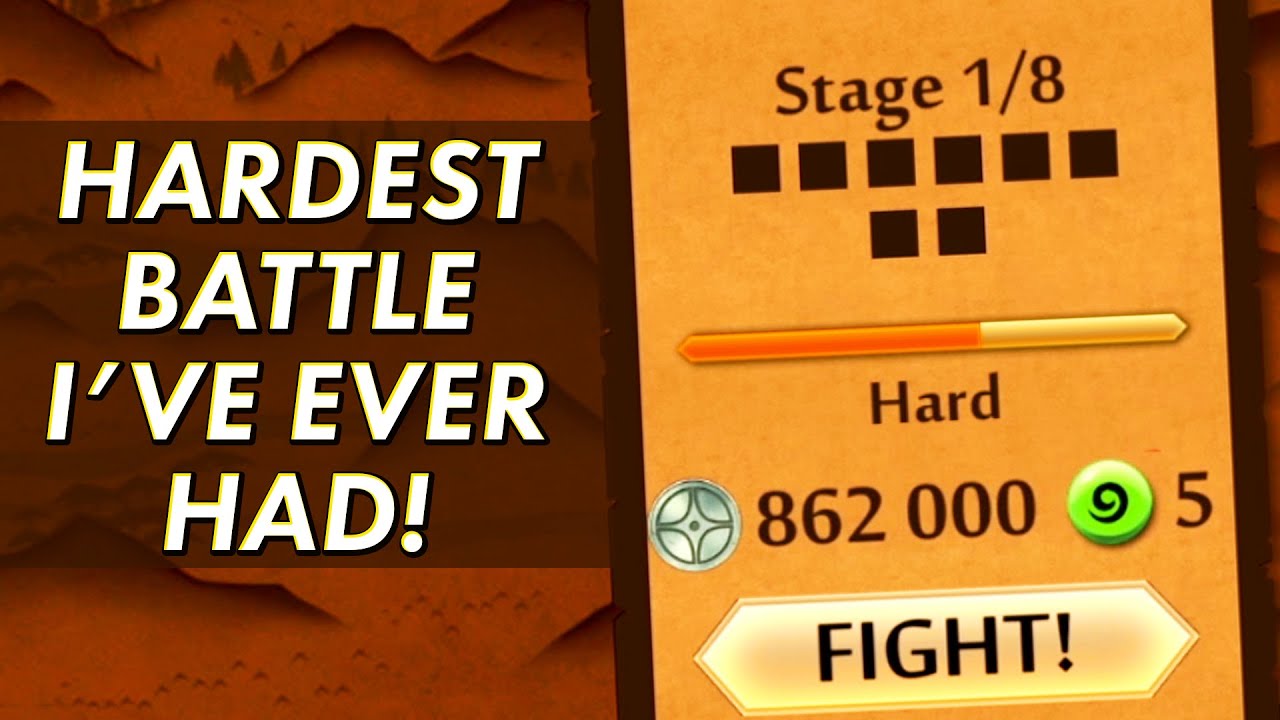 Shadow Fight 2. Beating The Hardest Battle in My Whole Life! I HATE MAGIC!