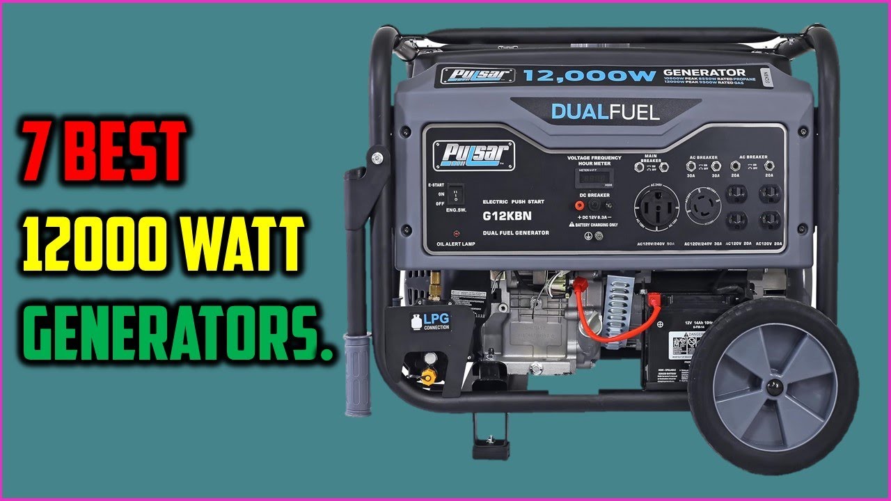 ✅Top 6 Best 12000W Generators 2026 ⚡ | Ultimate Portable & Home Backup Power Review!