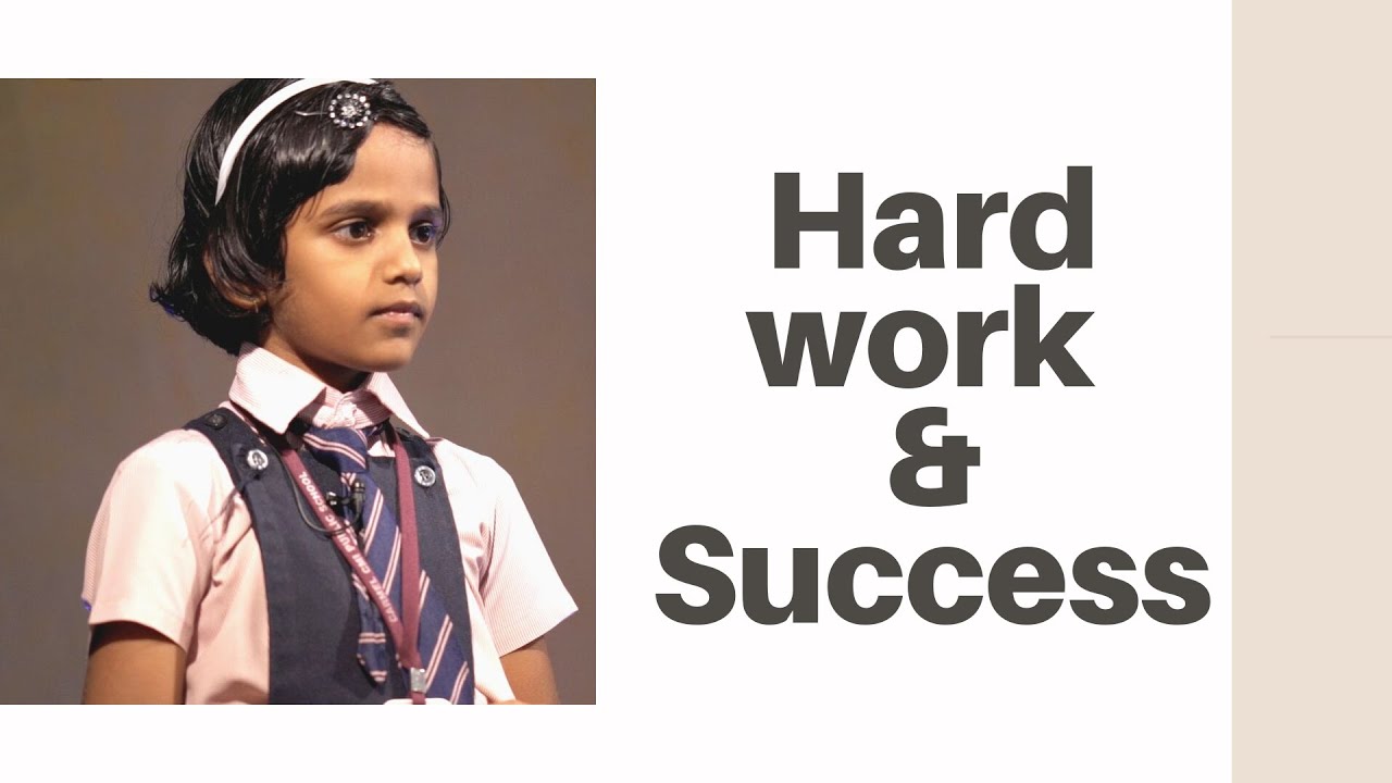 'Hard work & Success'  Motivational Speech by Anna Maria Siby | Carmel CMI Public School, Vazhakulam