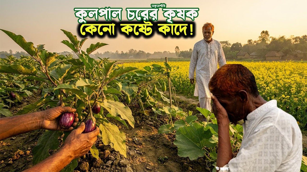 কুলপাল চরের কৃষক কেন এত কষ্টে আছেন? | Village Life | চরের জীবন যাপন | Chor
