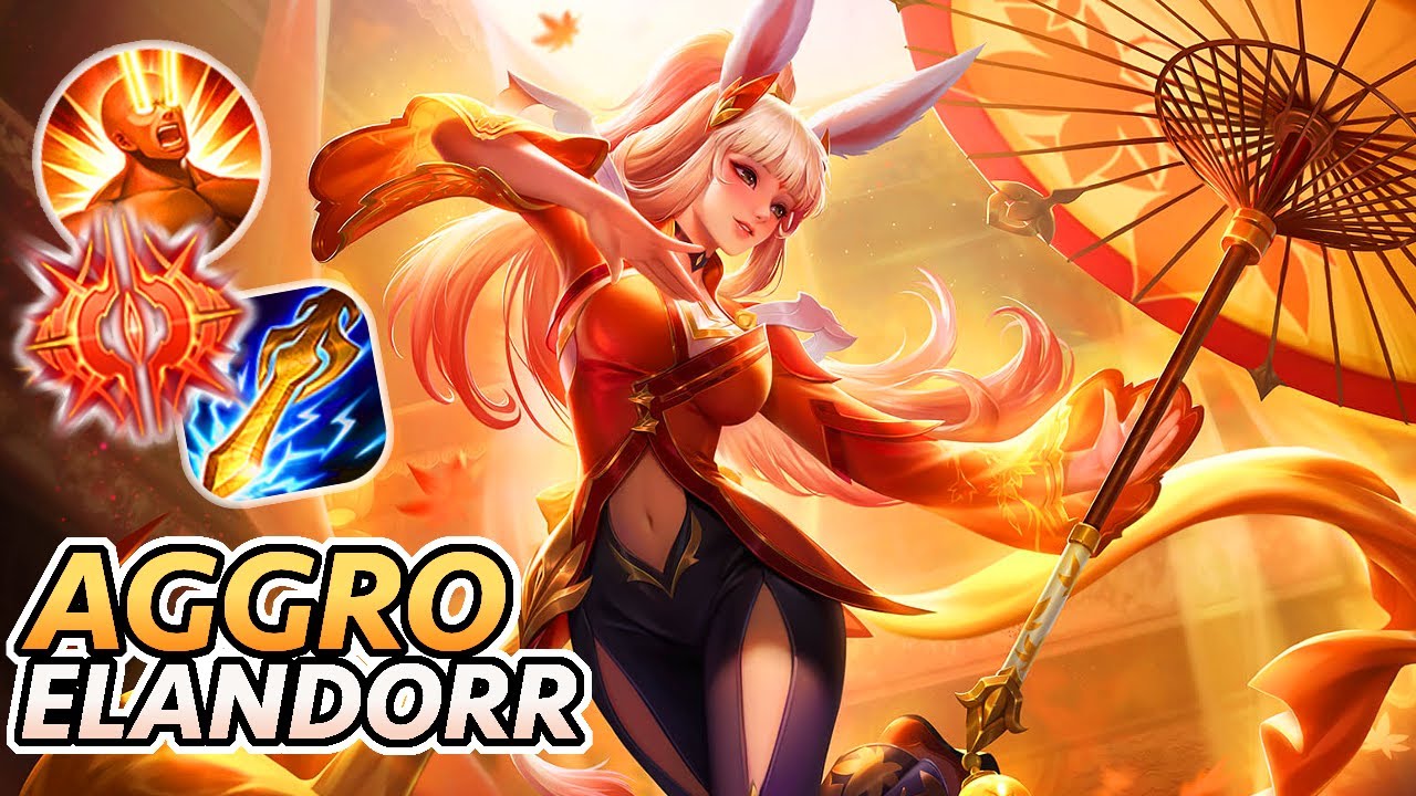 NEW Elandorr Aggressive HYPER CARRY Build! (Insane Gameplay) | Arena of Valor