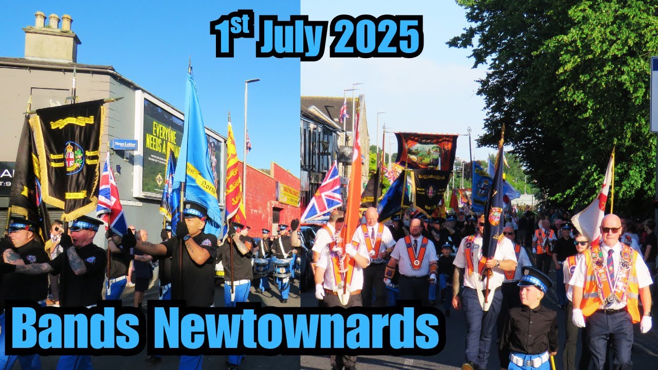 The Bands Newtownards 1st July 2025 flute bands