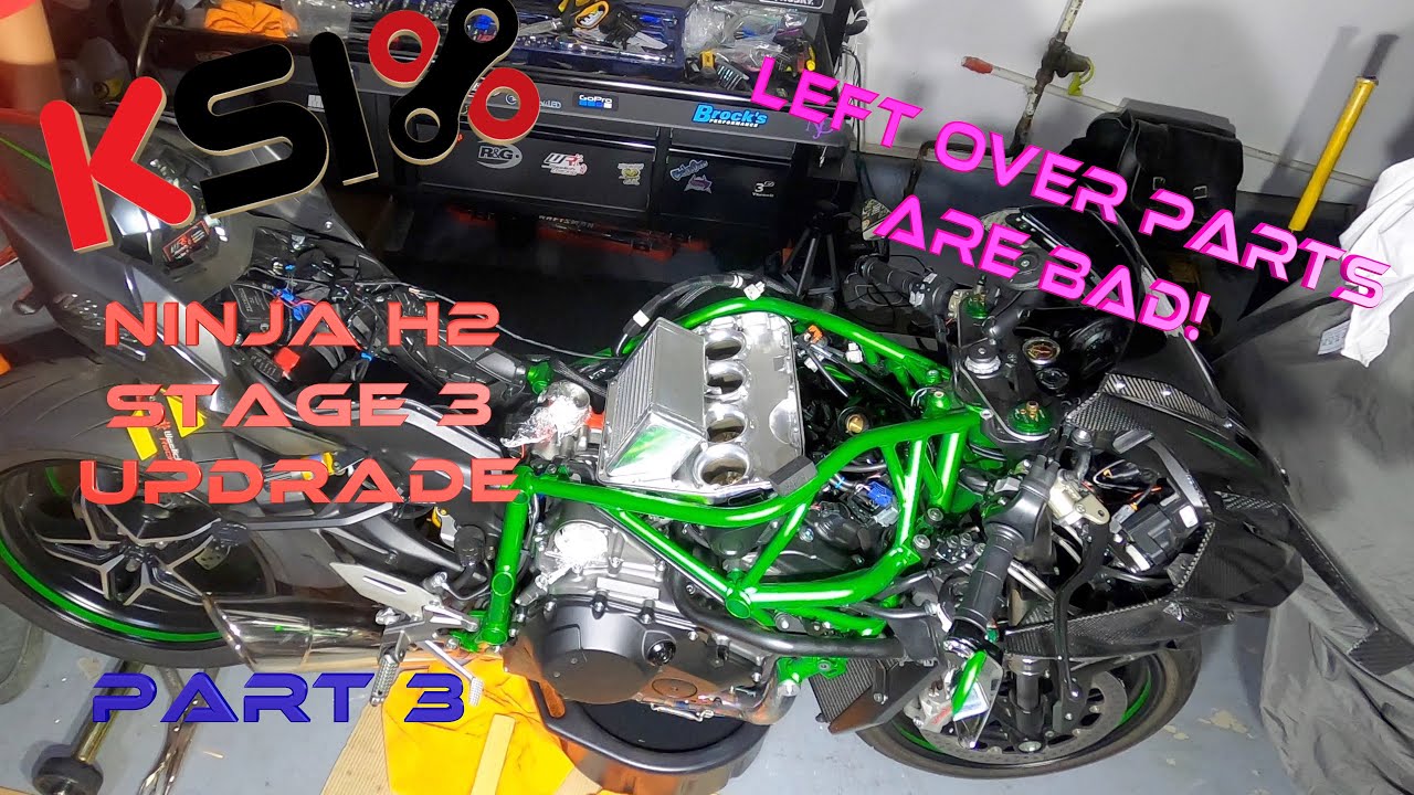 Kawasaki Ninja H2 Stage 3 Upgrade install (Part 3) | KSIX