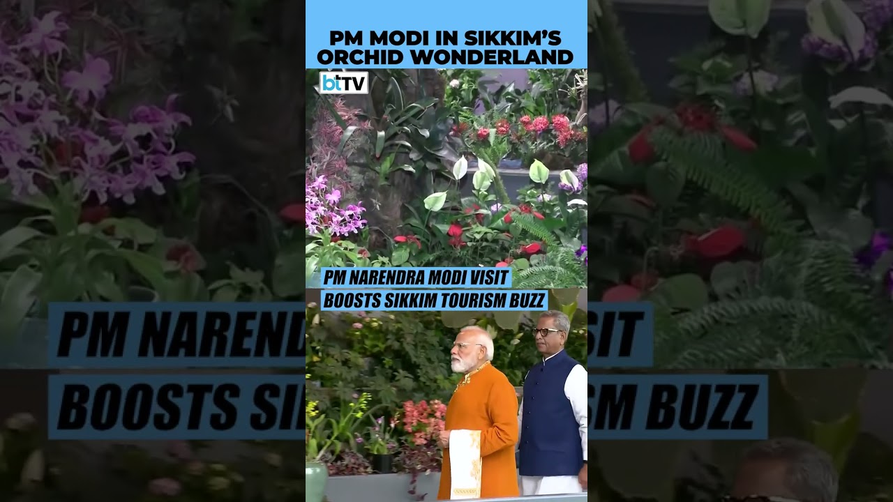 PM Modi Marvels At Gangtok&rsquo;s Spectacular Orchidarium, Celebrating Sikkim&rsquo;s Vibrant Floral Legacy