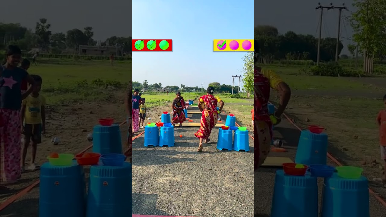 🎯 Smart Moves, Big Cheers – Women Show Clever Skills! TVGCS Track Game Double Trouble