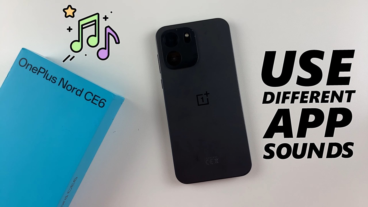 OnePlus Nord CE 6 5G: как изменить звук уведомлений для конкретных приложений
