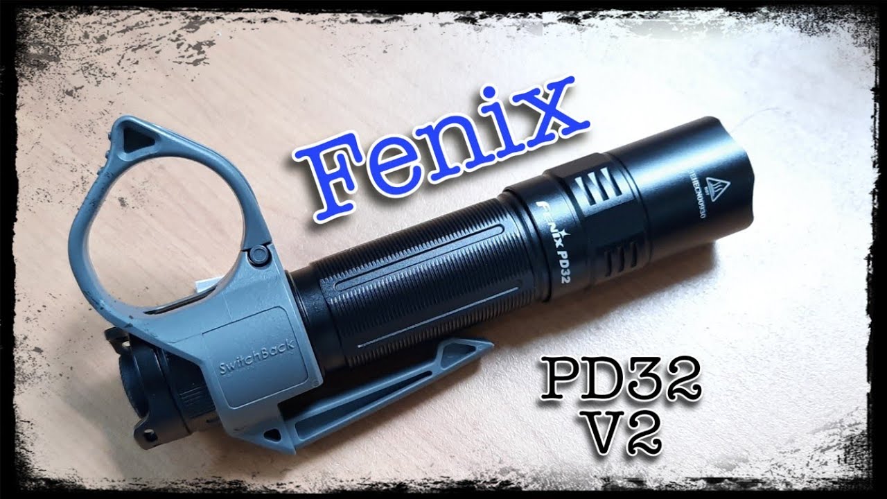 UNBOXING - FENIX PD32 V2 FLASHLIGHT WITH THYRM SWITCHBACK 2.0 TACTICAL RING