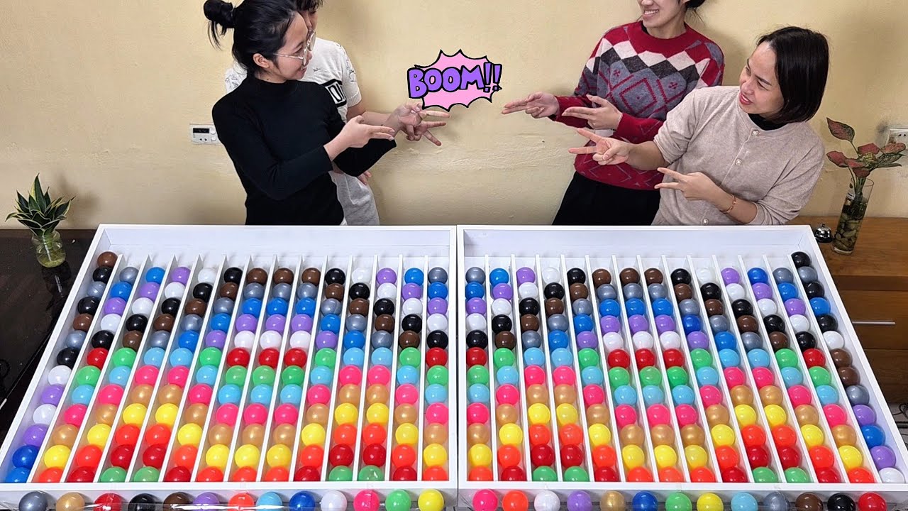 ⚔️ Team vs Team | Color Ball Sorting ASMR Showdown