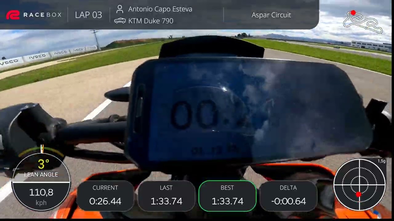 KTM Duke 790 - Circuit Aspar 16/03/2025