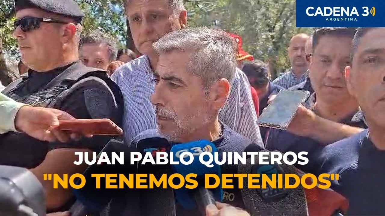 El Ministro Quinteros NEGÓ que haya DETENIDOS por el caso de Esmeralda | Cadena 3 Argentina