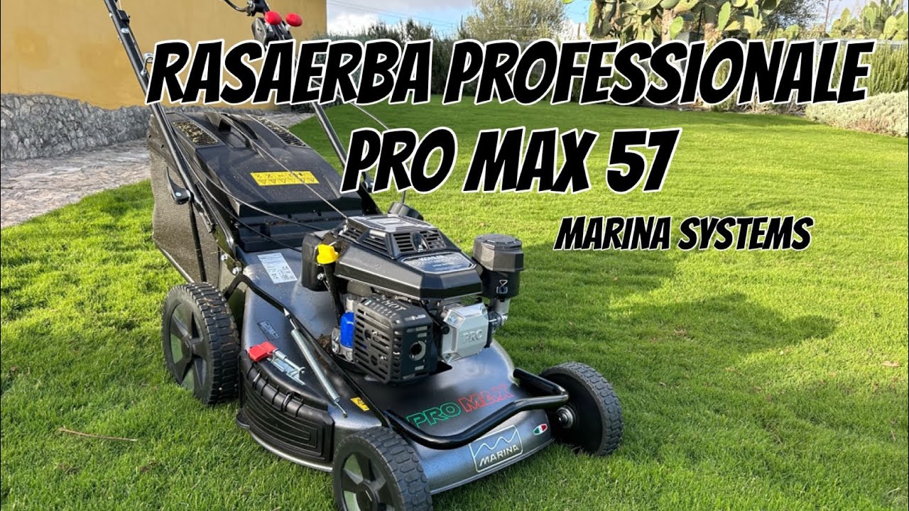 Rasaerba professionale Marina system PRO MAX 57 SV 3V