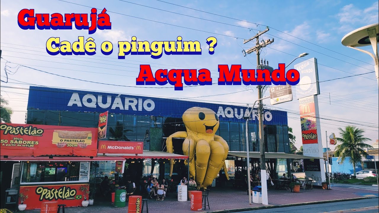 Aqu&aacute;rio do Guaruj&aacute; ( Acqua Mundo )