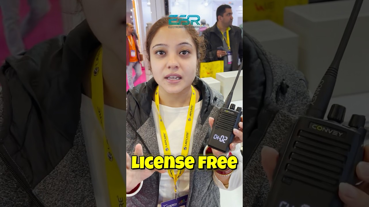 License Free Walkie Talkie In India 2024 Part 1#ytshorts #shorts #WalkieTalkie #free #License #free
