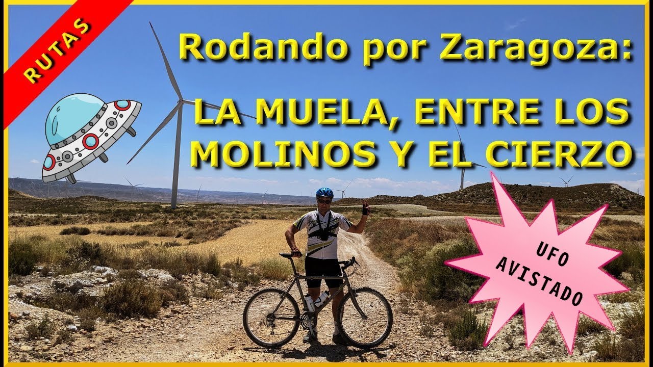Me plantan, así que voy a la Muela, veo un OVNI y un buitre leonado #mtb #zaragoza #fromwhereiride