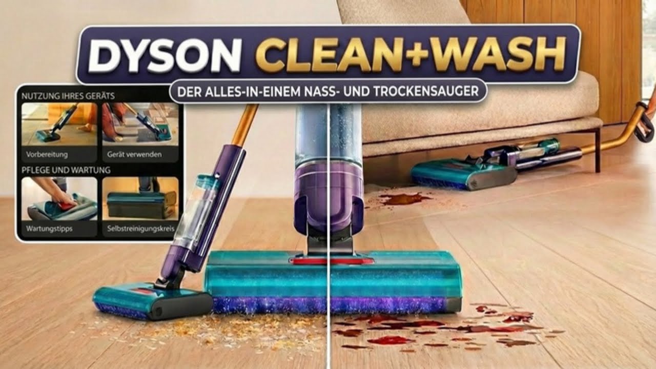 Dyson Clean+Wash Hygiene: Revolution im Haushalt oder überteuertes Gadget?