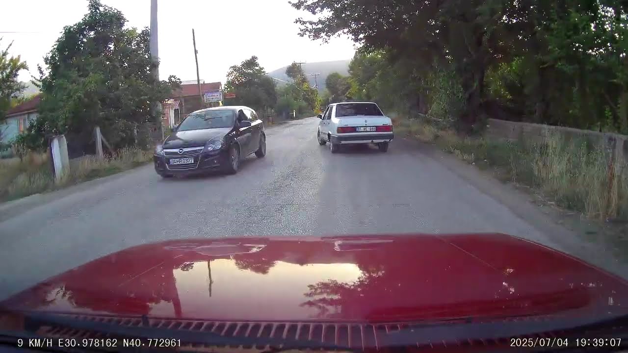 Düzce Gölyaka dan Aksu Köyüne Gidiş