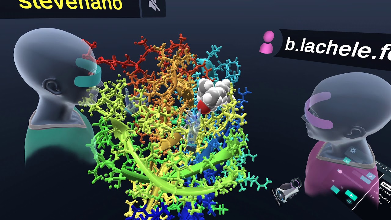 COVID-19 in VR: Molecular modeler investigates the effects of essential oils on SARS-CoV-2 using VR
