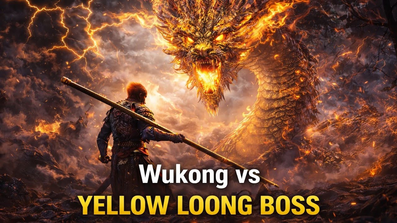 Black Myth: Wukong defeated yellow loong